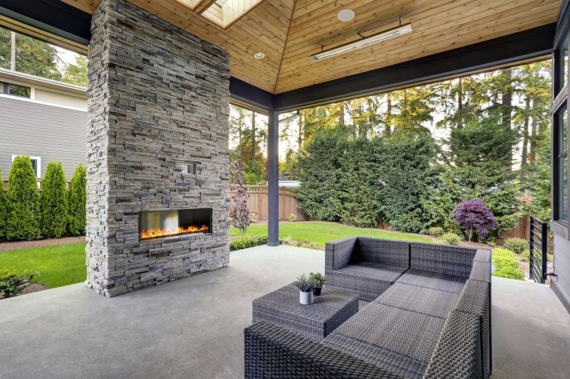 Outdoor Masonry Patio